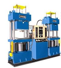 Fully Automatic Twin Vacuum Type Rubber Moulding Machine
