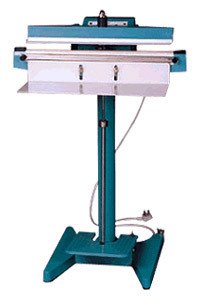 Foot Operated Heat Sealer For Sealing Filled Pouches