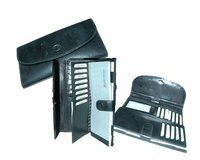 Leather Check Book Holder