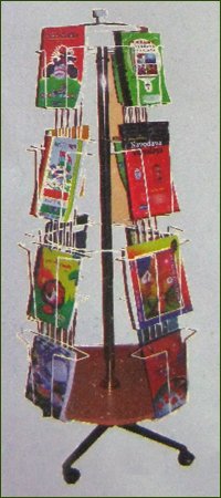 Revolving Magazine Stand