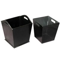 Wooden Dustbin Dry Cleaner