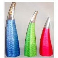 Two Colour Thick Base Vase