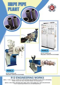High Speed Hdpe Pipe Plant