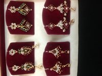 Gold Plated Stone Topes