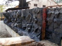 Fiberglass Rock Wall