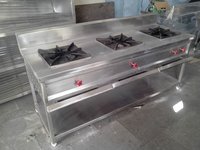3 Burner Cooking Gas Range