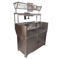 Pav Bhaji And Juice Counter Stainless Steel