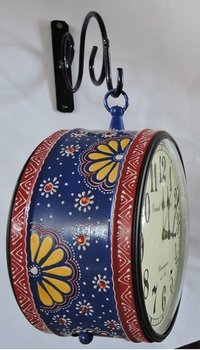 Decorative Hand Painted Station Clocks