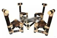 Bamboo Single Triangle Chairs