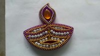 Diya Shape Kumkum Box
