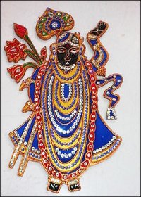Shrinath Ji Cut Out Paintings