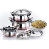 Stainless Steel Copper Line Utensils