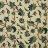 Tambakoo Handmade Wool Embroidered Vintage Cotton Crewel Fabric