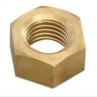 Flawless Finish Brass Nut