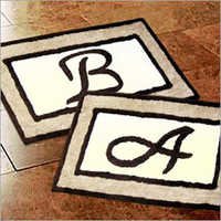 Designer Monogram Bath Rugs