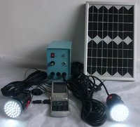 Solar Home Light With 2 Lamps