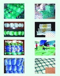 Light Blue Fishing Net With Sticky Feeling