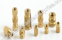 Brass Straight Knurled Inserts
