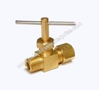 Brass Compression Needle Valve