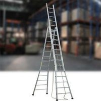 High Grade Aluminium Self Supporting Extension Ladders