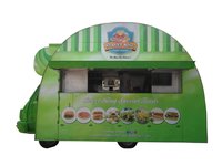 Burger Shaped Food Truck