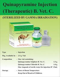 Quinapyramine Injection 2.5g