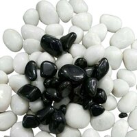High Quality Natural Silica Quartz Flint Snow White Pebbles Stone