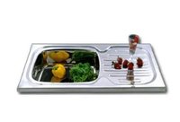 Stainless Steel Kitchen Sink with Dash Board