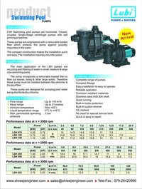 Swimming Pool Pump