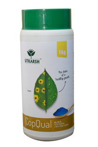 Utkarsh CopQual Cu 15% (EDTA Chelated)(100 % Water Soluble Foilar Spray)