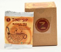 Zingysip Natural Masala Tea ( For Water ) - 10 Sachets - Serve Hot Or Cold