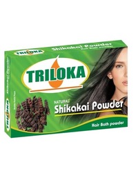 New Triloka Shikakai Head/Hair Bathing Powder ( Shampoo )