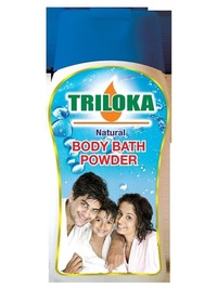 New Triloka Body Bathing Powder - Natural