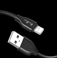 PunnkFunnk 2.4A Fast Charging Type C USB C Micro USB 8 Pin lightning sysnc Cable -PF001
