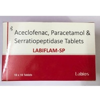 Aceclofenac - 100 mg Paracetamol - 325 mg Serratiopeptidase - 15 mg
