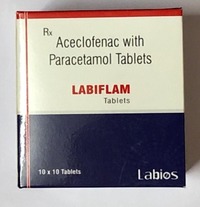 Acelofenac  - 100 mg Paracetamol - 325 mg