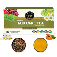 Teacurry Hair Care Tea - Helps with Hair Growth, Shine, Repair & Strength