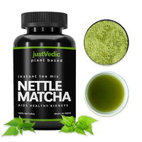 Justvedic Nettle Matcha Helps with Kidney Detoxification, Sugar Balance & Blood Purification