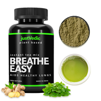 Justvedic Breathe Easy Drink Mix to quit Smoking and Clean Lungs - Lung Cleanse Drink