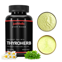 Justvedic Thyro Herb Drink Mix to help with Thyroid Hormones (TSH, T3, T4), Manage Weight