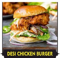 Desi Chicken Burger
