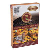 Zingysip Delicious Butterscotch Coffee ( 100 Gm.) - Serve Hot Or Cold