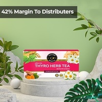 Thyroid Tea Box - Teacurry Thyro Herb Tea helps with Thyroid Hormones (TSH, T3, T4) and Weight