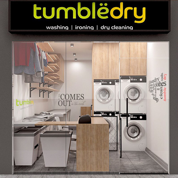 Tumbledry  Commercial laundry, Cleaning franchise, Cleaning solutions