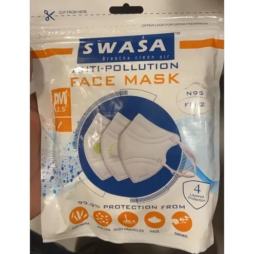 swasa anti pollution face mask