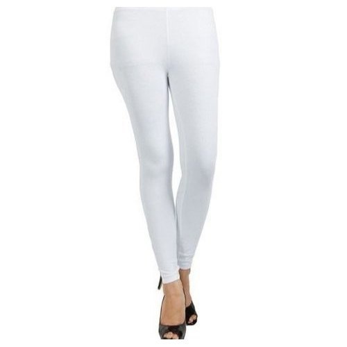 Plain Ladies Cotton Lycra Leggings Distributors, Ladies Ankle Cotton