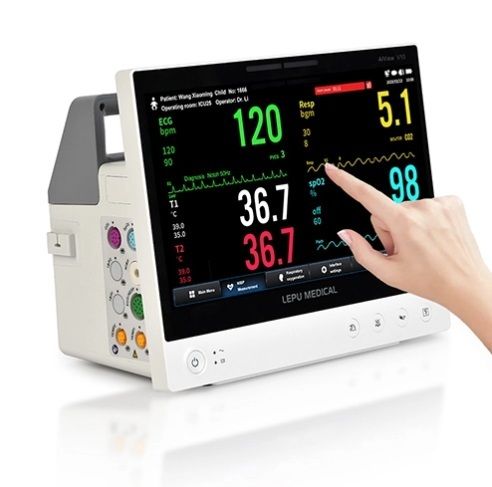 Lepu Medical Vital Signs Machine in Hospital, ICU Vital Signs Monitor  Manufacturer