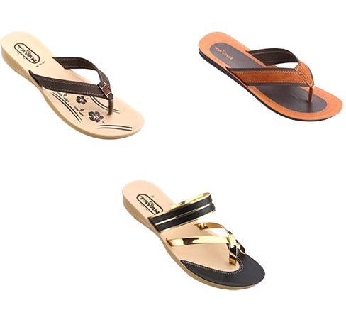 Pu chappal online ladies