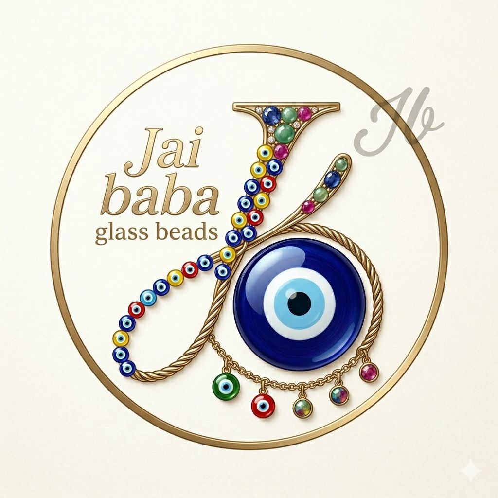Jai Baba Glass Beads