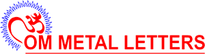 OM METAL LETTERS